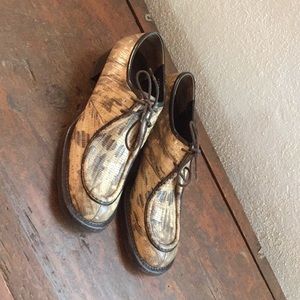 Prada loafers retro